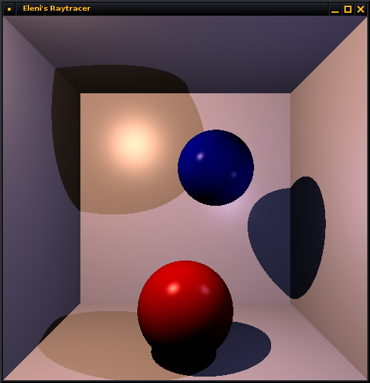 ray tracer with shadows