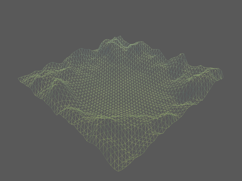 wireframe terrain